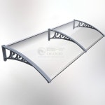 창문 차양막 지붕 처마 렉산 투명 테라스 발코니 베란다 비막이 E 80x200 cm 투명