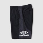 엄브로 엄브로 남녀공용 HBL OG 컬러블록 긴팔 우븐 셋업 5부 반바지 UP221CHP51BLK 646196