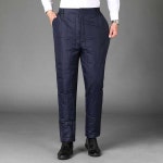 양털 안감퍼 정장팬츠 패딩스타일 겨울 방한바지