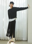 아미마켓 제이청 Movement Signature SkirtBlack 24WINJHC10 LE1218124688