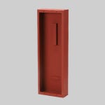 소방용품 속보BOX 철매입 적색 1 6T