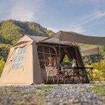 로티 로티캠프 힐하우스 브리즈 그늘막 원터치 텐트 3-4인용