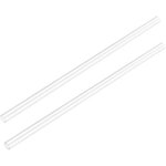 메카닉시티 리지드 튜빙 원형 PC 플라스틱 경질 튜브 x 길이 305mm1Ft 2pcs