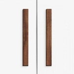 가구손잡이 2p세트 붙박이장 손잡이교체 나무