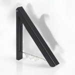 행거 옷장 옷걸이 게더릭 벽걸이 싱글 접이식