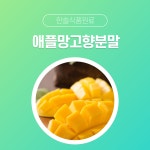 한솔식품원료 합성향료 애플망고향분말 5kg 커피향분말 5kg 1개