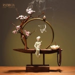 관세음보살 LED 향로 장식 램프 장식품 굿즈 부처님 천수관음