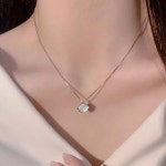 심플한 포인트 조개 펜던트 데일리 목걸이