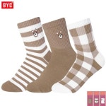 BYC 캐릭터 패션 중목양말 SWS1053