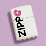 지포 신명글로빅스 ZIPPO 라이터 46240 Frosted Zippo Design ZPN3