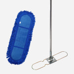 월드크린 월드크린 극세사 칼트 리스킹 걸레 판 스텐자루120cm 1개 칼트리스킹걸레60cm블루 판 스텐자루120cm