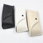 안경케이스 하드형 가죽 보관용 파우치