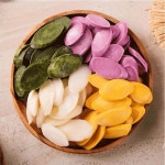 거문도해풍쑥영농조합법인 4색떡국떡1kg