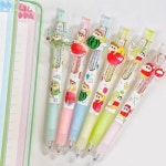 고품질 짱구 과일 아크릴 중성펜-36EA 어린이학용품 초등학생학용품 WFFYT1J
