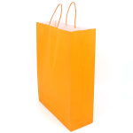 람샵 심플 컬러 손잡이 종이 쇼핑백 대 -