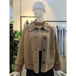 코인코즈 코인코즈 핸드메이드 루즈 핏 하프 코트 자켓 55 DW3W-H4030 55