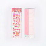 멜팅프렌즈 멜팅냥 딸기 디저트 씰스티커