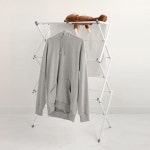 좁은거실 가습 길이조절 빨래건조대