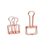 델리 메탈와이어더블클립로즈골드 개 K9415GD6