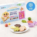 집으로온 핑크퐁 아기상어 클레이쿠키 만들기 냉동 250g 1개