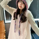 니트퍼 귀도리 겨울모자 군밤 털 방한 트루퍼햇