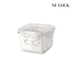 엔에프락 NF LOCK 엔에프락 정사각 트라이탄 밀폐용기 정사각3호 1 2L