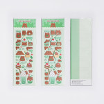 멜팅프렌즈 멜팅냥 민트초코 디저트 씰스티커