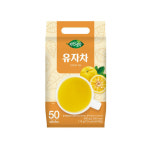 희창유업 자연생각 유자차 스틱 국산 유자 가루 티 효능 50포