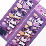 멜팅프렌즈 멜팅냥 마법사 씰스티커