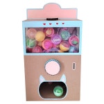 종이 상자 뽑기 DIY 키트 랜덤 만들기 가챠머신 기계 캡슐 가챠