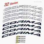 자전거헬멧 스티커 2022 CORIMA MCC 32 47 58 WS58 비닐 방수 Antifade MTB 도로 자전거 보호 데칼 용 바퀴