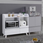 세로미 낮은 부엌수납장 렌지다이 1000 주방살림 DIY