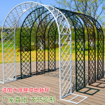 웨딩 입구 펜스 지지대 아치돔 터널 아치 철제 울타리 장미아치