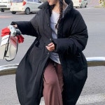 루즈핏 롱 방수 패딩 오버핏 점퍼 잠바 자켓 방한