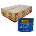 이금기 이금기 이금기 이금기 중화 해선장 캔 2 27kg 6개 한박스 업소용 대용량 캔 중화요리 중식소스
