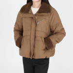 모이르벨라 여성용 하코 카라 패딩 점퍼 M O24FW2-A1126