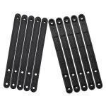 10PCS 서랍 레일 235 러너 슬라이드 교체 180 플라스틱