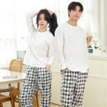 예스플러스 끈조절 울트라 밍크 파자마 남성 여성
