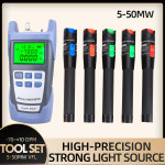 FTTH 엔지니어링 특수 광섬유 파워 미터 -70 10dBm FC SC 커넥터 5 MW 10 MW 20 MW 30 MW 50MW 시각