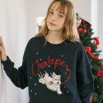 아워호프 아미마켓 아워호프 Love Puppy Sweatshirt - H24WTMT03 LE1218232923