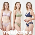 원더브라 WONDERBRA Wonderbra 더브라 에센셜 와이어리스 브라렛 브라팬티 6종 세트 T 586279 WBW1N747576