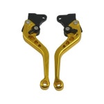 오토바이 브레이크 핸들 수정 CNC 클러치 드럼 레버 용 조절 식 바 세트 CG125