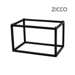 ZICCO 지코 멜라민 우드 느낌 플레이팅 트레이 스탠드 초밥 스시 홈 카페 베이커리 진열 치즈보드 식기 1개 08 직사각 스탠드 소형 2호