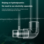 아크릴 투명 수족관 물고기 탱크 워터 펌프 필터 물 콘센트 노즐 증가 산소 공기 악세사리