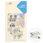 옷핀 4 대 침구 커튼 의류 고정 바느질 삔침 브로치 DIY 바늘 수선 중형