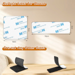 10Pcs 강력한 자체 접착 루프 패스너 테이프 직사각형 나일론 스티커 DIY 공예에