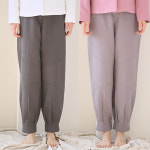 생활한복 개량한복 절복 법복 봄가을 이중지 바지2 남색 대 32 34