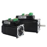 Canopen Modbus 폐 스텝퍼 모터 2 상 Nema23 2nm 5A IHSS57-36-20-RC