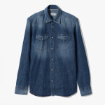 TINTORIA MATTEI 954 틴토리아 마테이 954 DENIM WESTERN SHIRT IND