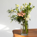 일자 꽃병 감성 SNS 인테리어 기본 심플 화병 SL내열화병 F828 1개 770414